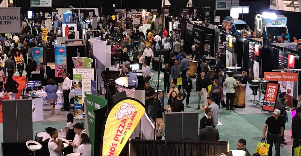 attending a franchise show 