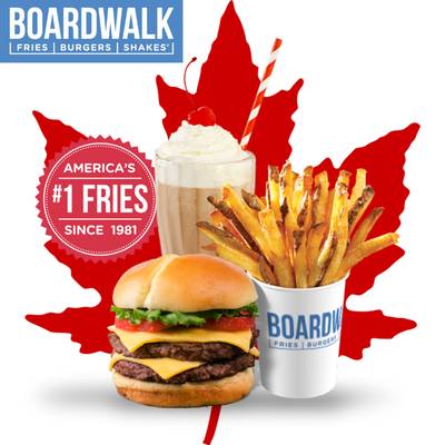 Boardwalk Burgers Fries Shakes Fast Casual Restaurant Franchise Opportunity