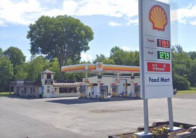 a gas station near my location