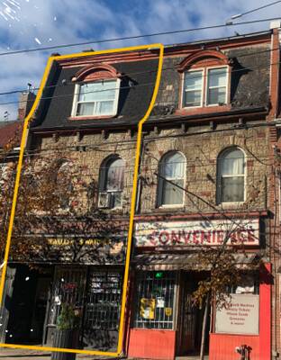 Retail Store with Apartment Units for Sale in Toronto