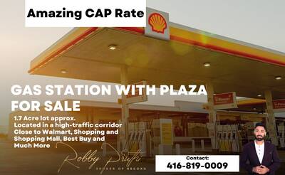 Gas Station with Plaza for Sale