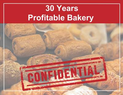 Famous&Profitable Bakery Business for Sale (CONFIDENTIAL)