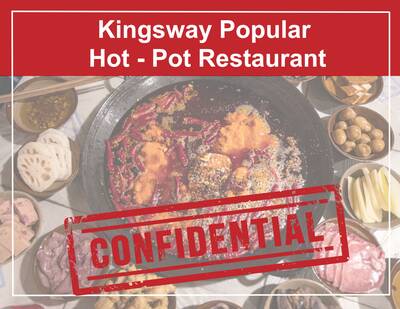 Popular Hot-Pot Restaurant for Sale (CONFIDENTIAL)
